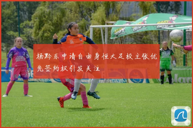 杨黔东申请自由身恒大足校主张优先签约权引发关注
